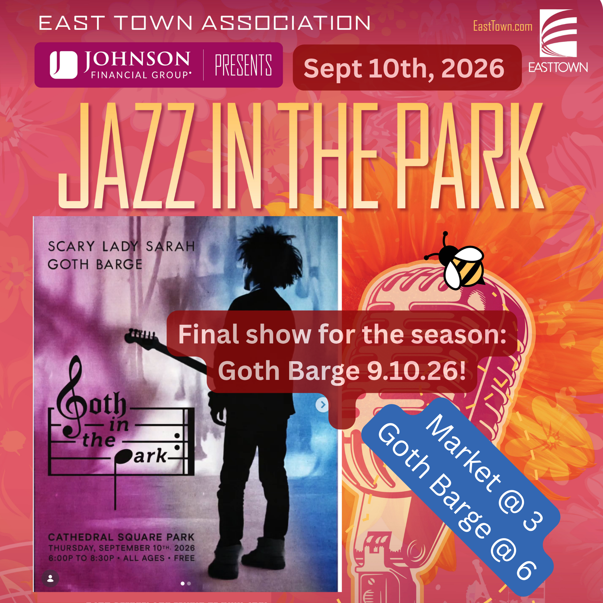 Goth in the Park - Sept 10, 2026 @ Cathedral Square Park